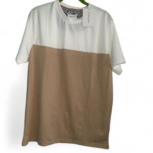 Denim & Flower Ricky Singh Men’s Colorblock Textured Tee – Size L